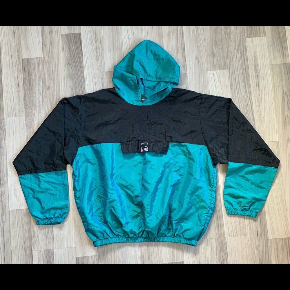 80s Wise Guy Surfer/Skater Iridescent Windbreaker